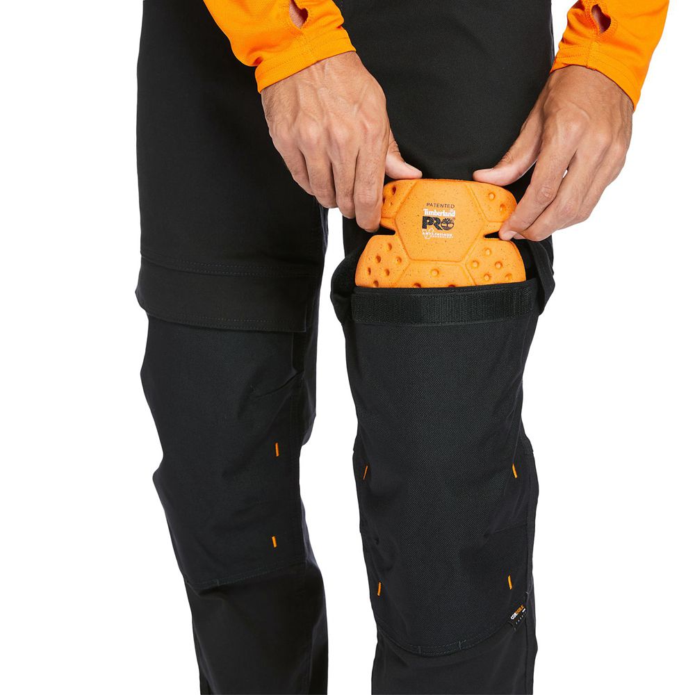 Pantaloni Timberland Barbati Negrii - Pro® Work Bender Knee Pad Work - Romania - CEFVPJ195